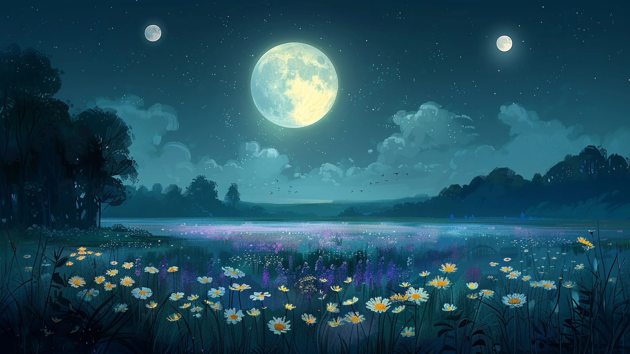 Жители Саратова смогут наблюдать редкое астрономическое явление - «Цветочную Луну»