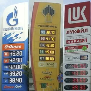 цена бензина в сочи 2017